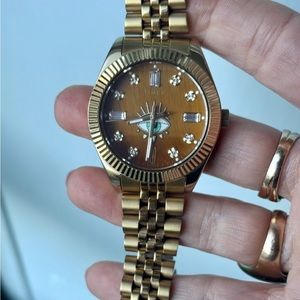 Jacquie Aiche x Timex Tiger's Eye Watch